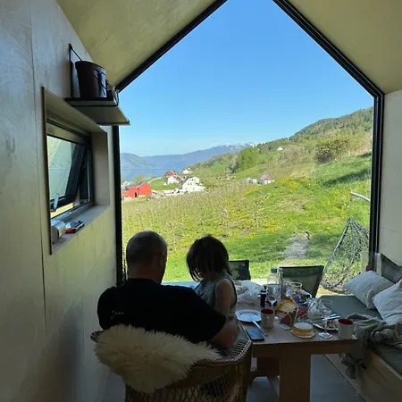 Charming Tiny House With Panorama View * Sandane